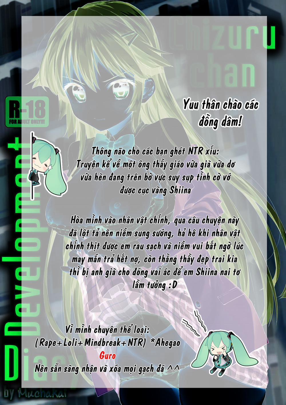 Nhật ký huấn luyện Chizuru chan 1.2 trang 0