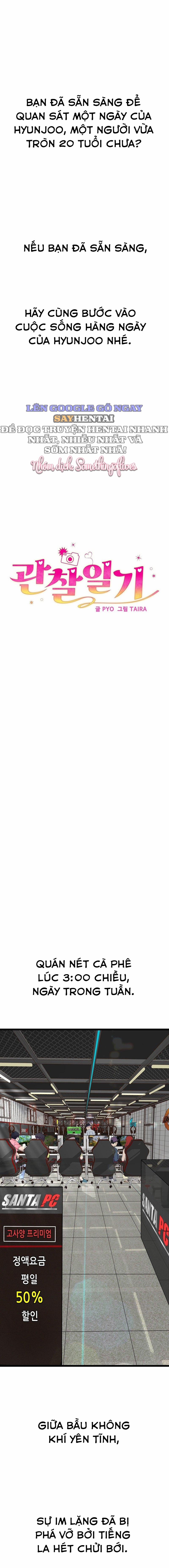 Nhật Ký Quan Sát 3 trang 1