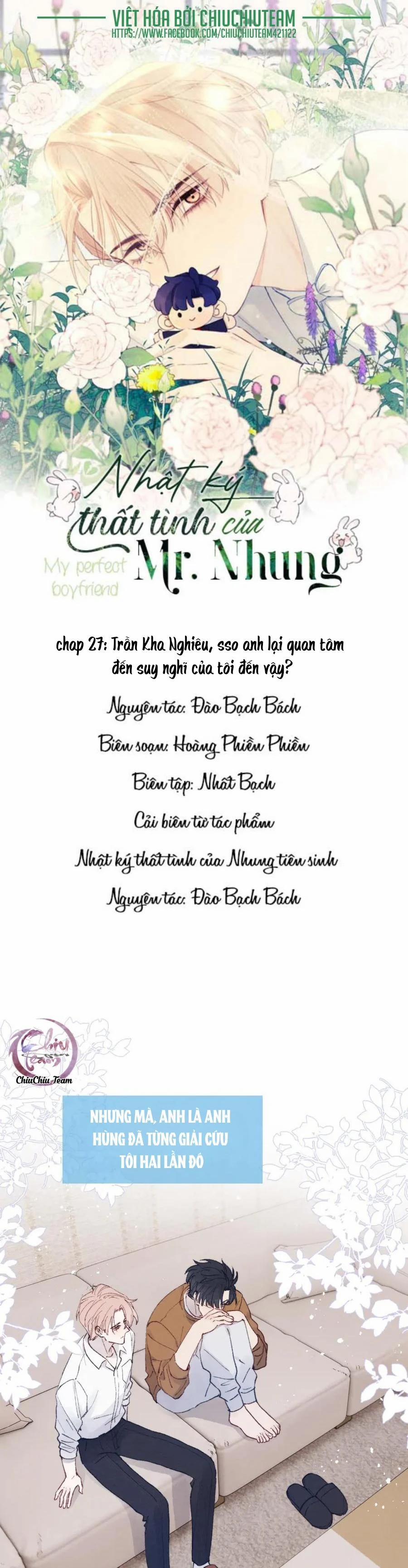 Nhật Ký Thất Tình Của Mr.nhung 27 trang 1