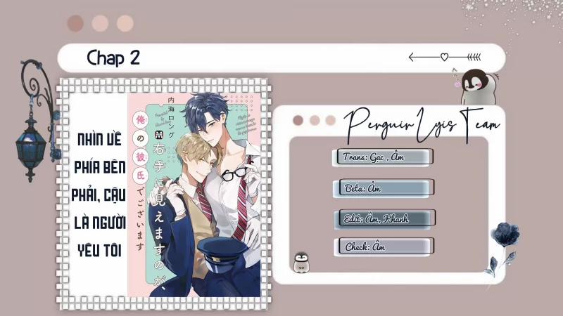 Nhìn Về Phía Bên Phải, Cậu Là Người Yêu Tôi 2 trang 0