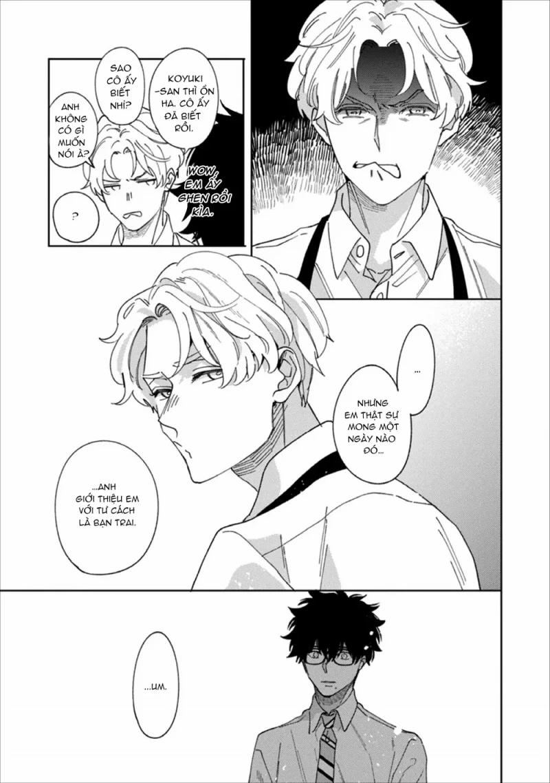Nhìn Về Phía Bên Phải, Cậu Là Người Yêu Tôi 4 trang 17