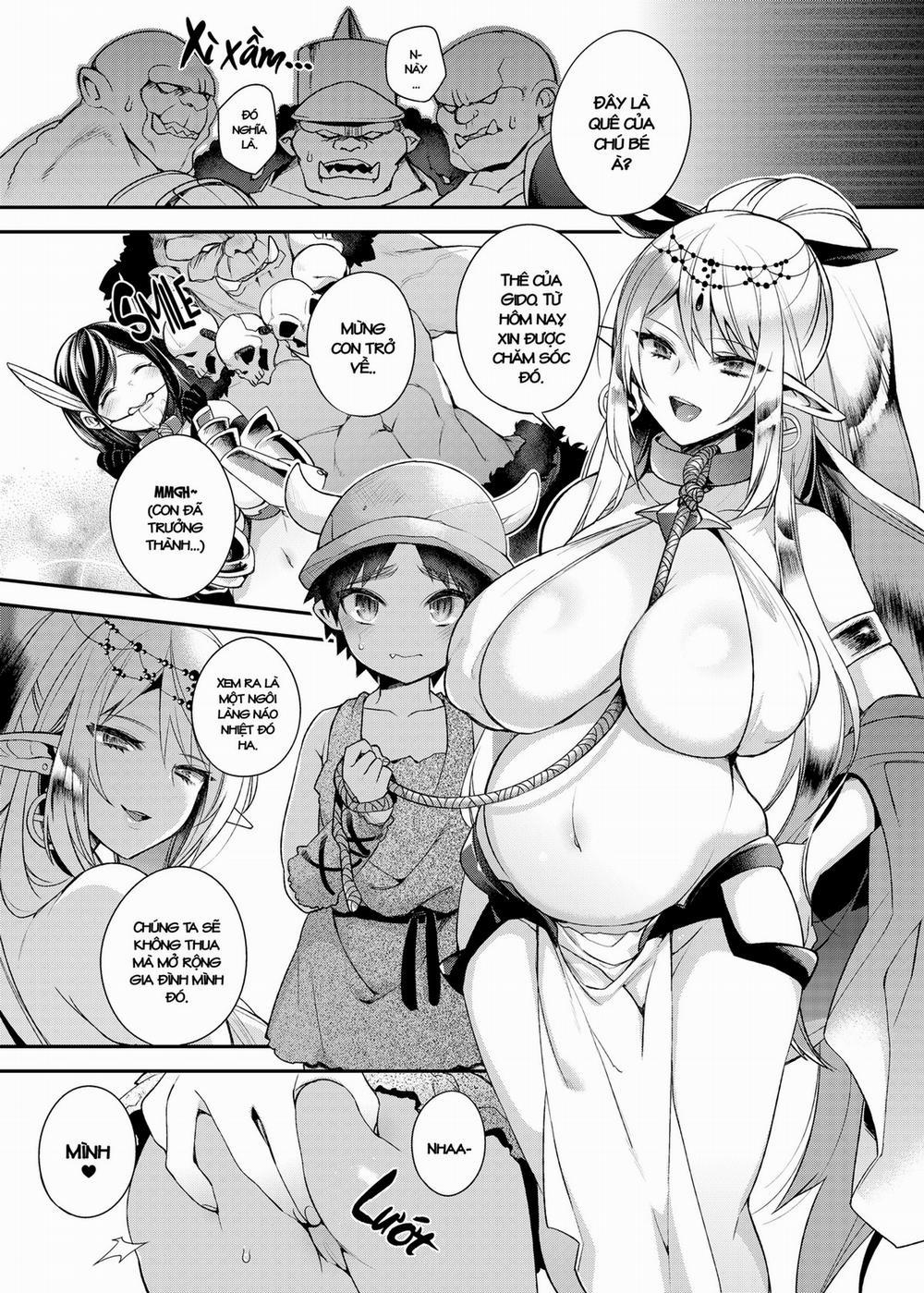 Nhóc orc có đủ tài để thụ thai công chúa yêu tinh không ha? Oneshot trang 23