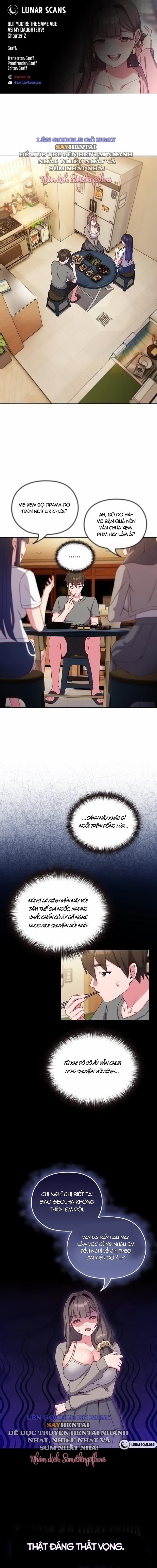 Nhưng Em Lại Bằng Tuổi Với Con Gái Chị!!!! 2 trang 0
