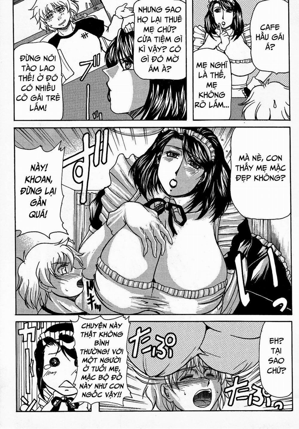 Những người mẹ hàng khủng 7 0 Mẹ làm 0 tiệm coffee hầu gái á? trang 2
