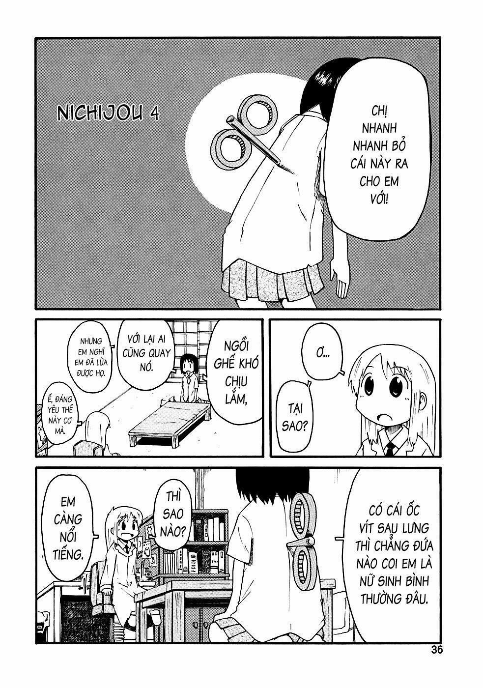 Nichijou 4 trang 1