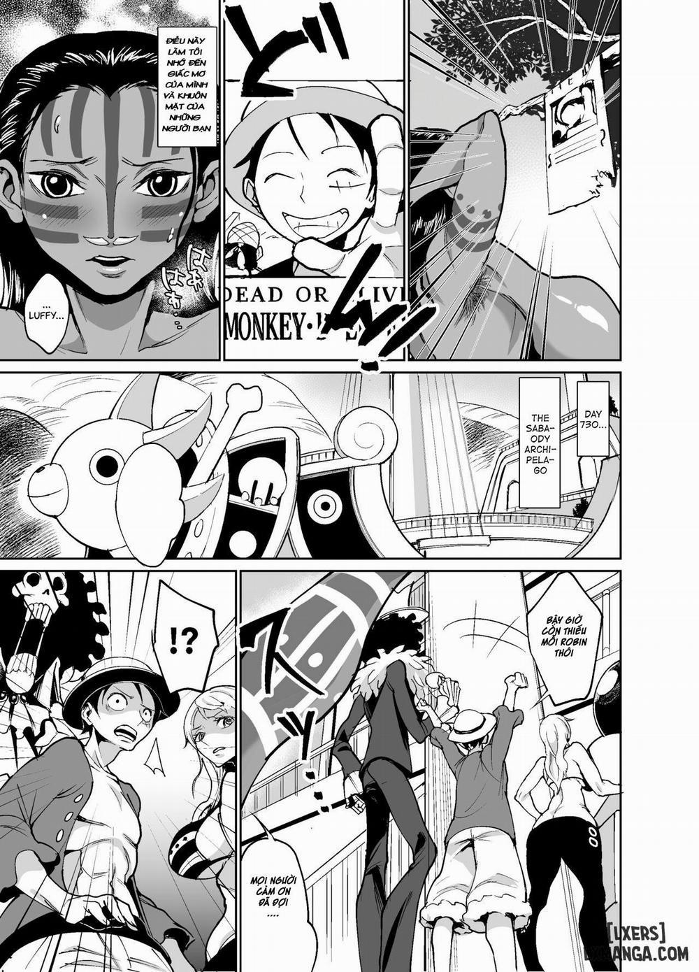 Nico Robin no Ibunka Kouyuuroku Oneshot trang 32