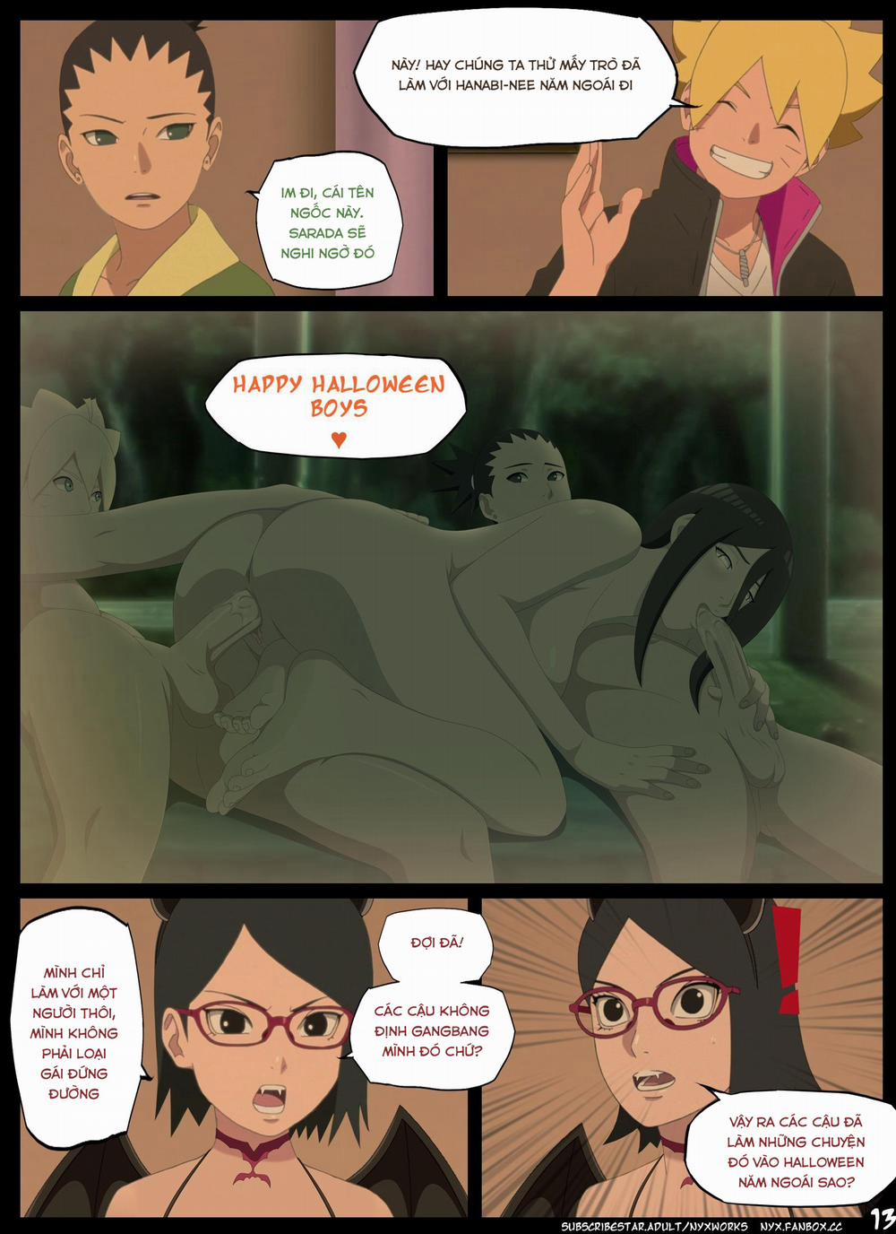 Night of the Red Eyed succubus (Naruto) Oneshot trang 12