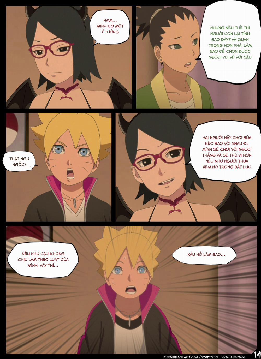 Night of the Red Eyed succubus (Naruto) Oneshot trang 13