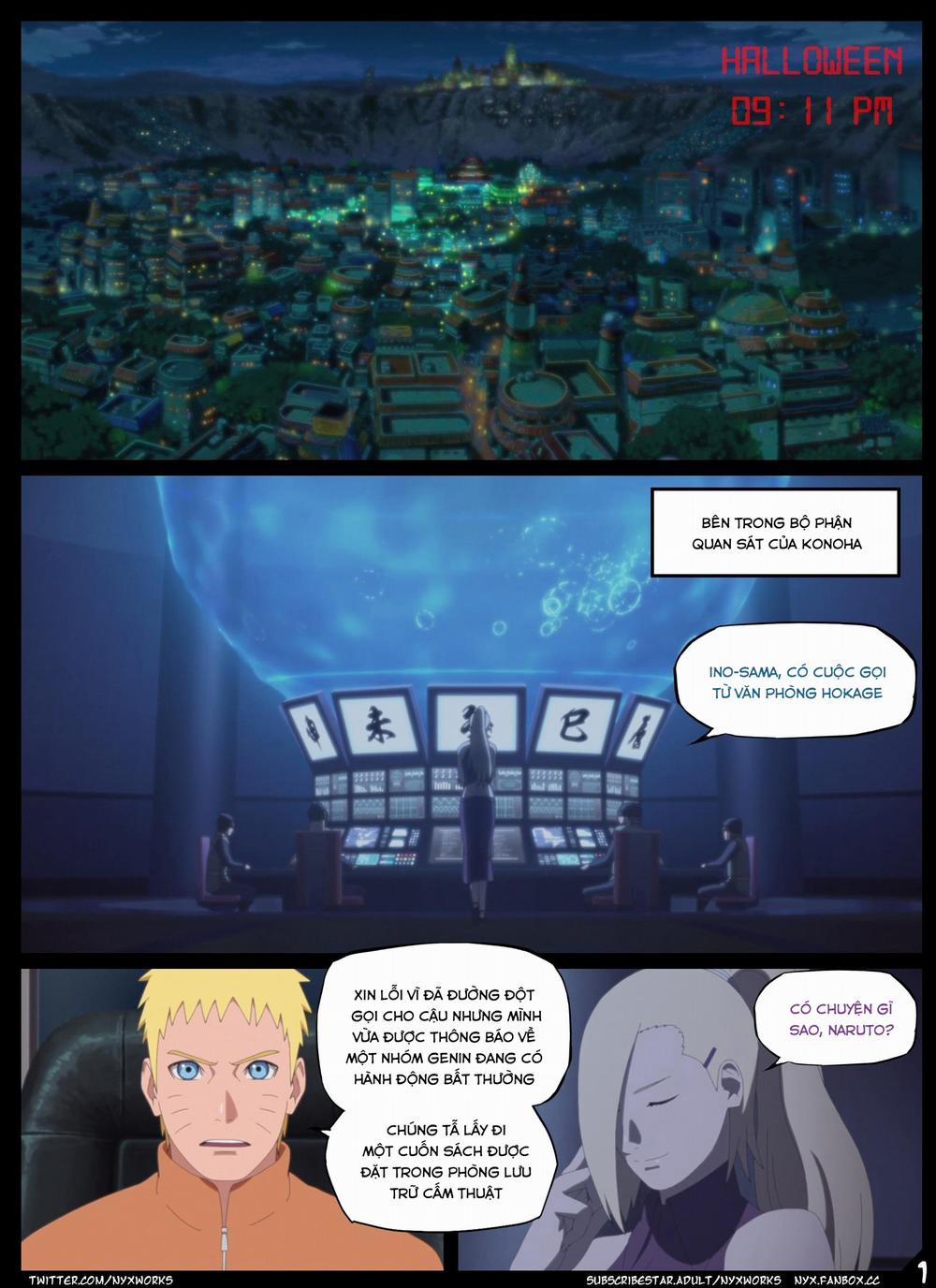 Night of the Ritual (Naruto) Oneshot trang 0