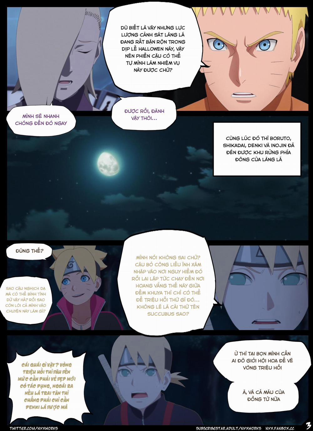 Night of the Ritual (Naruto) Oneshot trang 2