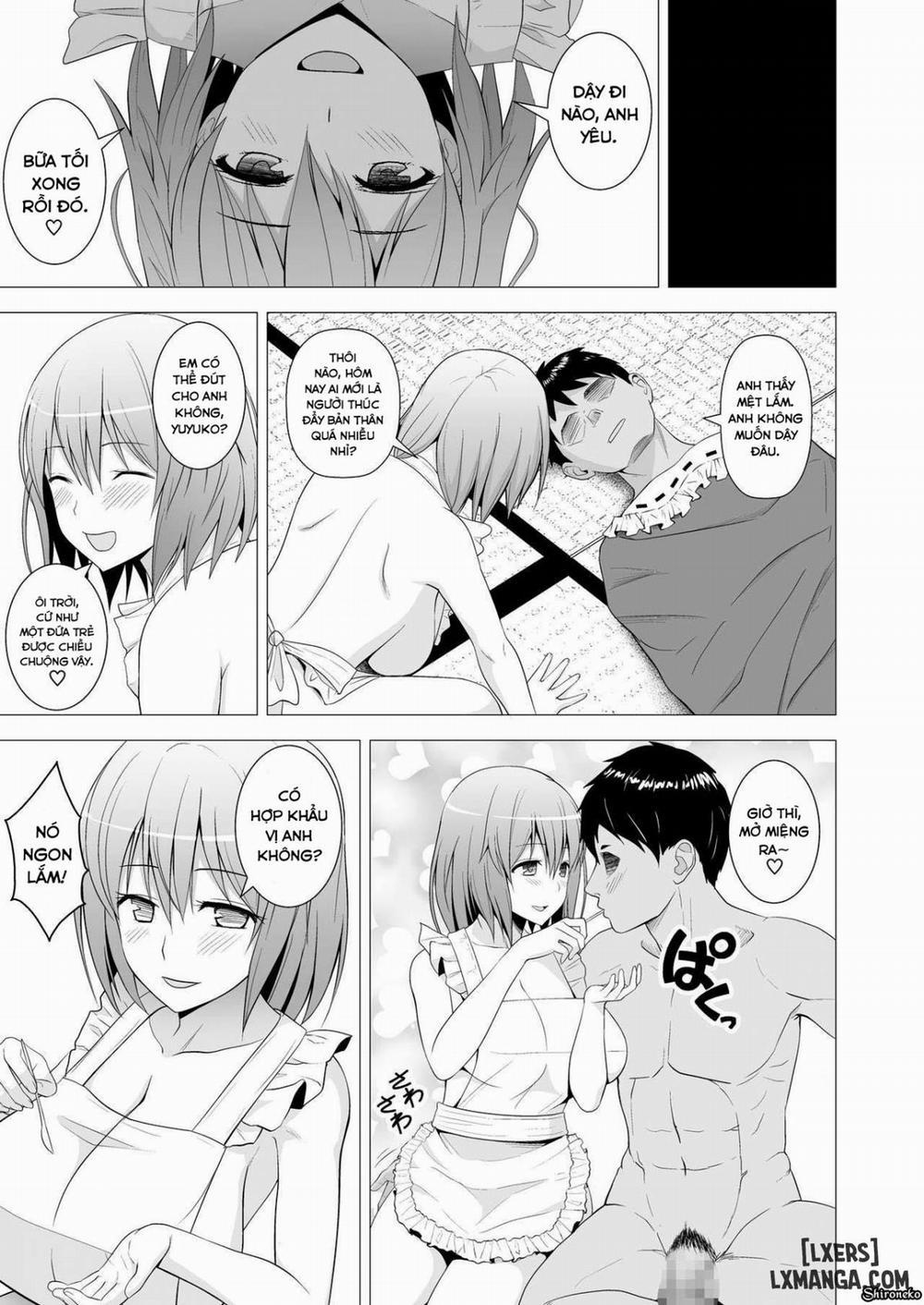 Niizuma Yuyuko-sama ga Hitasura Tsukushite Amayakashitekureru Hanashi Oneshot trang 9