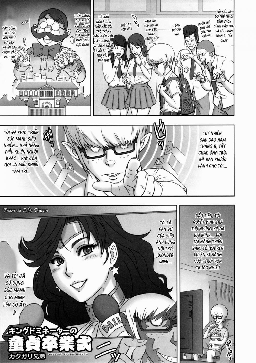 NIPPON WONDER WIFE King Dominator Hen (Wonder Woman) Oneshot trang 4