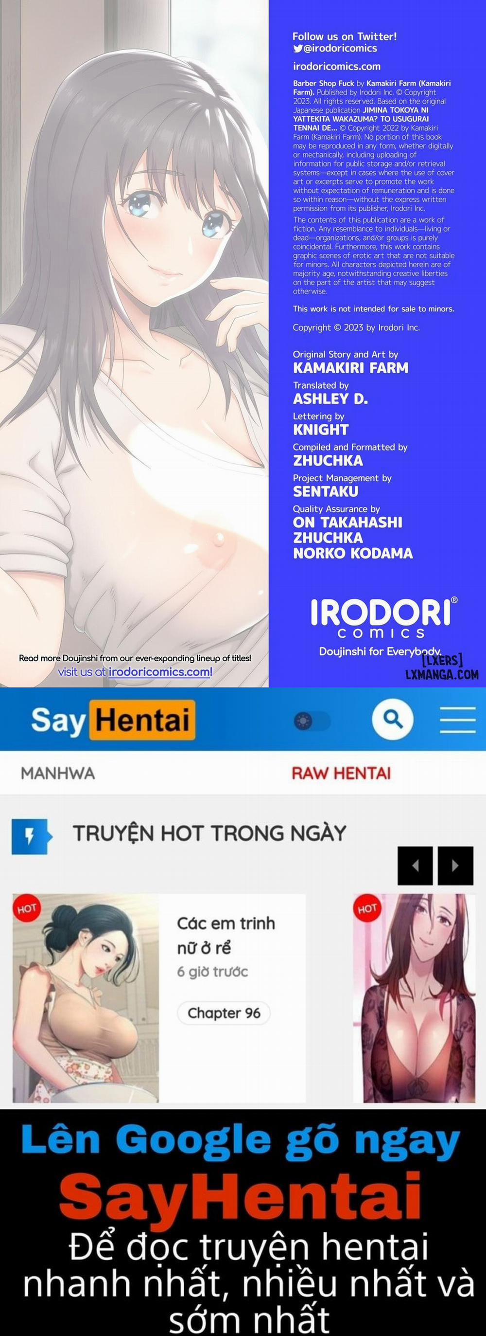 Nơi Tiệm Cắt Tóc Sung Sướng Oneshot trang 64