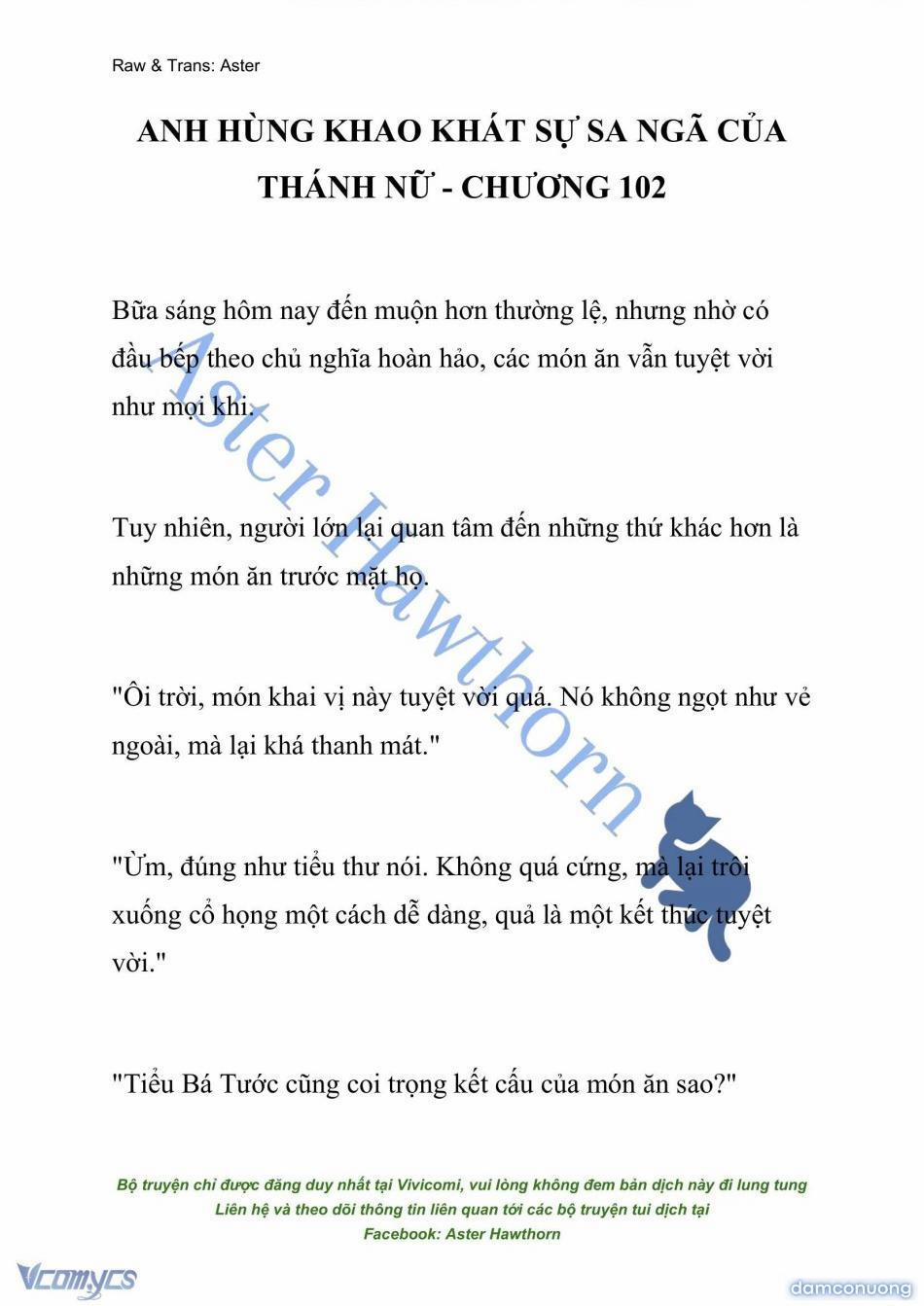 [Novel] Anh Hùng Khao Khát Sự Sa Ngã Của Thánh Nữ 102 trang 0