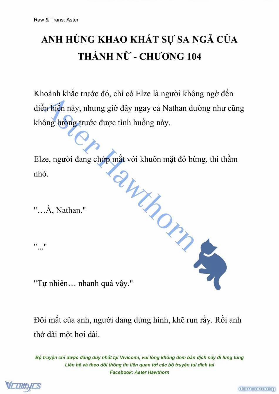 [Novel] Anh Hùng Khao Khát Sự Sa Ngã Của Thánh Nữ 104 trang 0