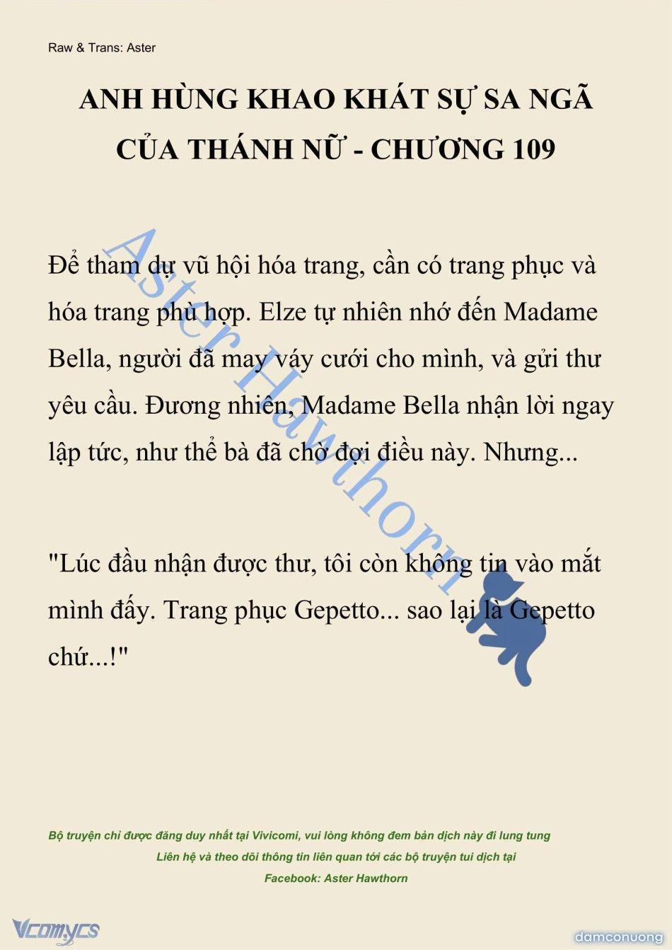 [Novel] Anh Hùng Khao Khát Sự Sa Ngã Của Thánh Nữ 109 trang 0