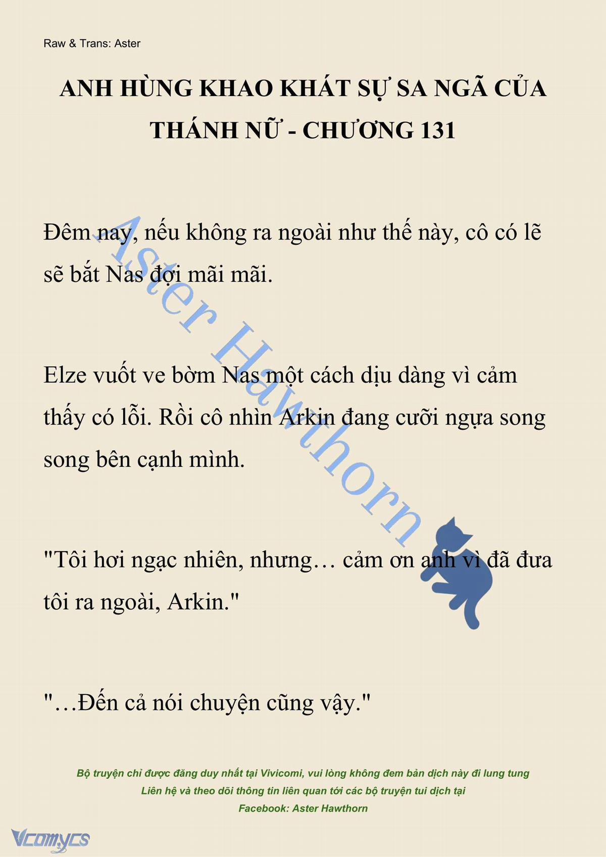 [Novel] Anh Hùng Khao Khát Sự Sa Ngã Của Thánh Nữ 131 trang 1
