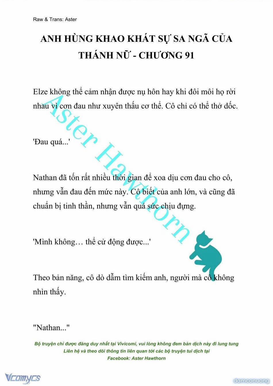 [Novel] Anh Hùng Khao Khát Sự Sa Ngã Của Thánh Nữ 91 trang 0