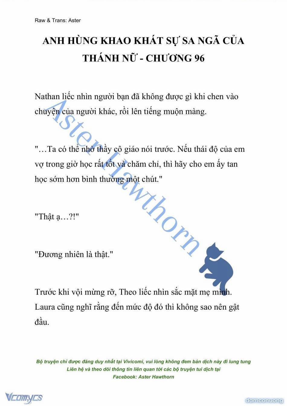 [Novel] Anh Hùng Khao Khát Sự Sa Ngã Của Thánh Nữ 96 trang 0