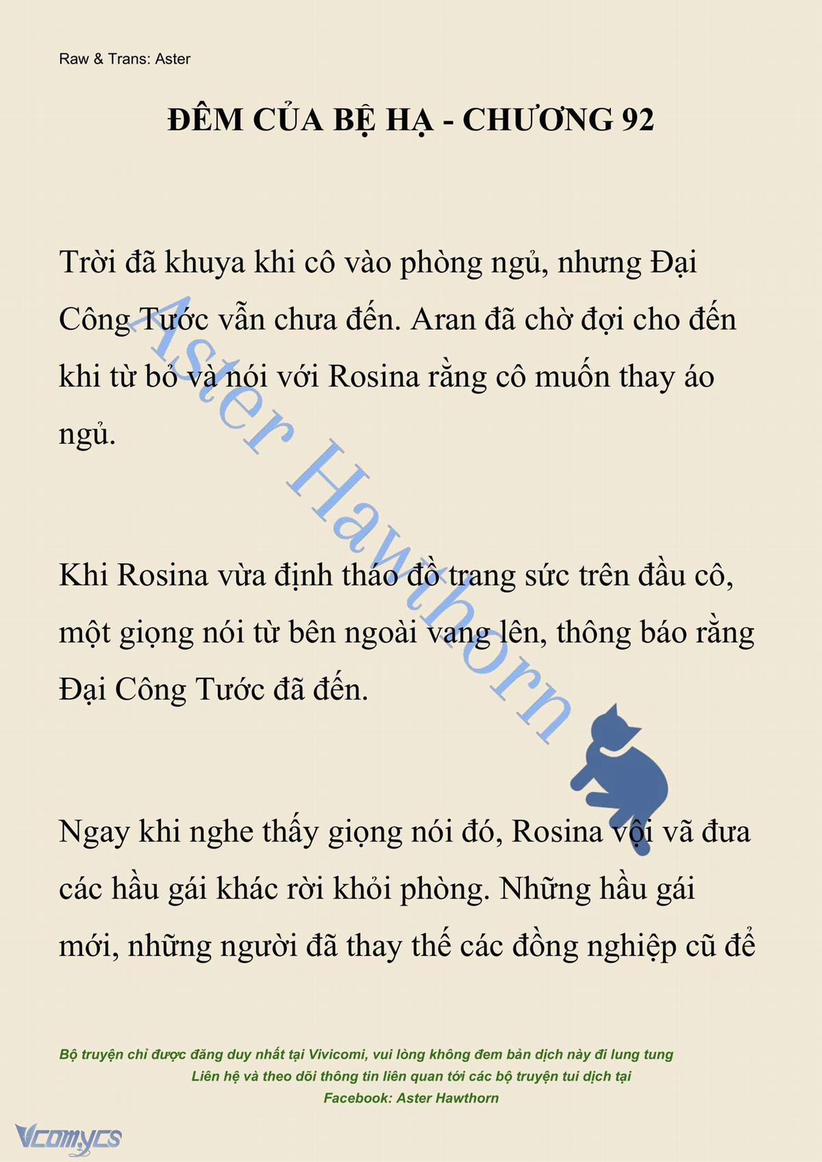 [Novel] Đêm Của Bệ Hạ 92 trang 1