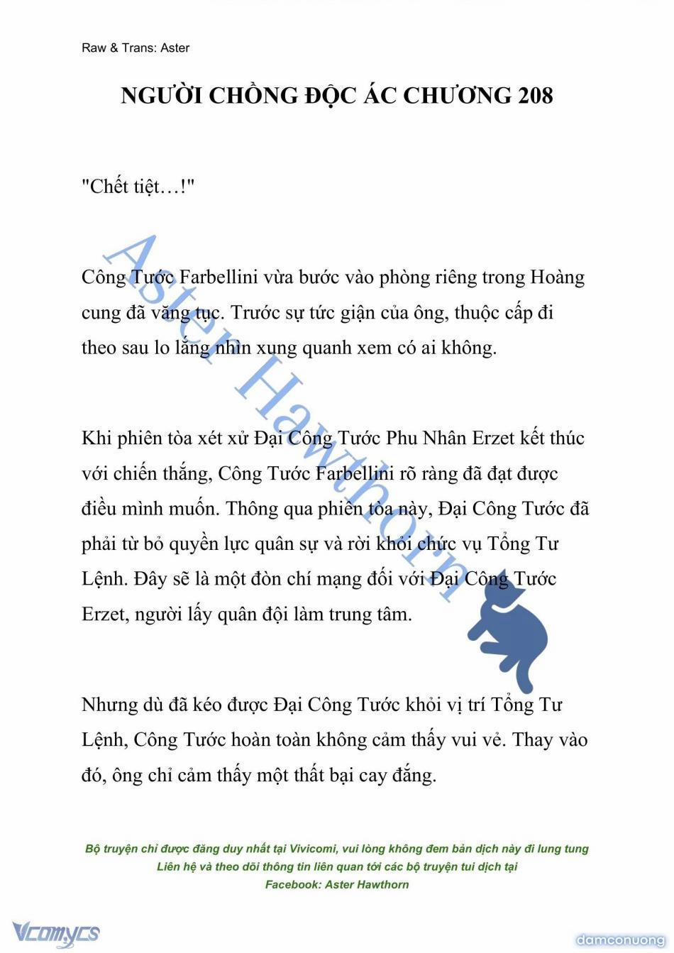 [Novel] Người Chồng Độc Ác 208 trang 0