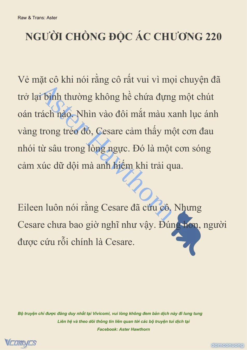 [Novel] Người Chồng Độc Ác 220 trang 1