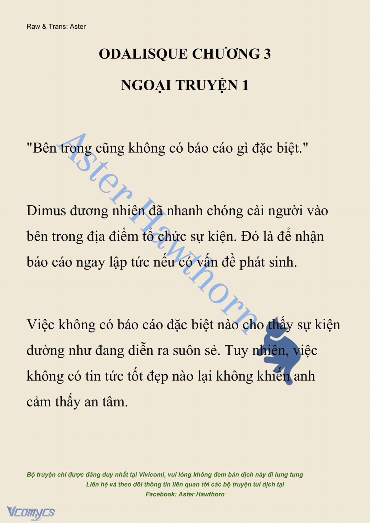 [Novel] Odalisque 141 trang 1