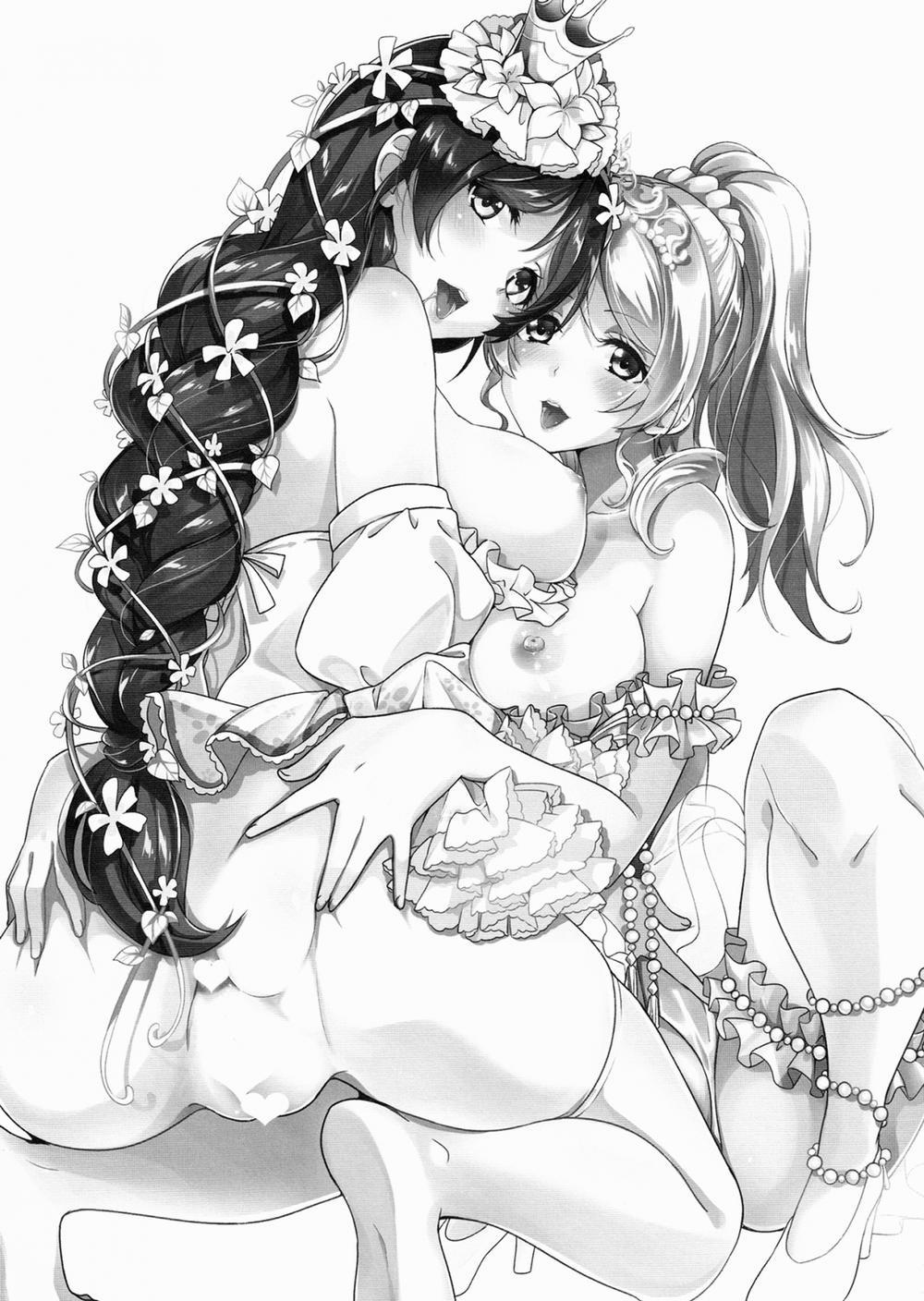 Nozomi to Eri ga Fuyuyasumi no Aida Kedamonos ni Naru Ohanashi (Love Live!) Oneshot trang 4