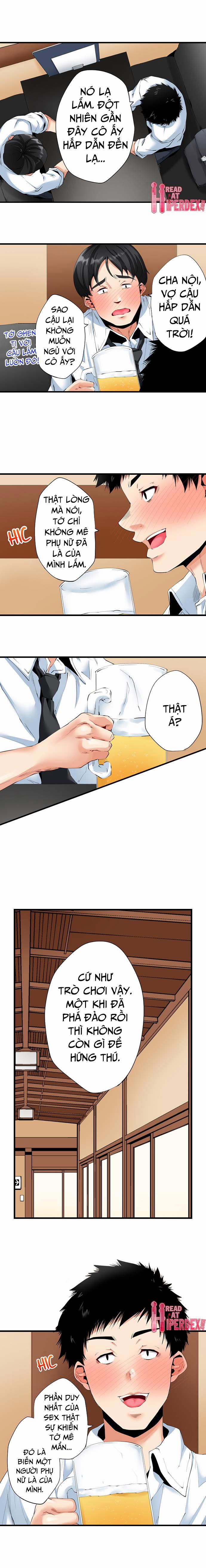 NTR Cô Hàng Xóm Ngay Trong Phòng Của Chồng Cô Ấy 23 0 24 trang 18