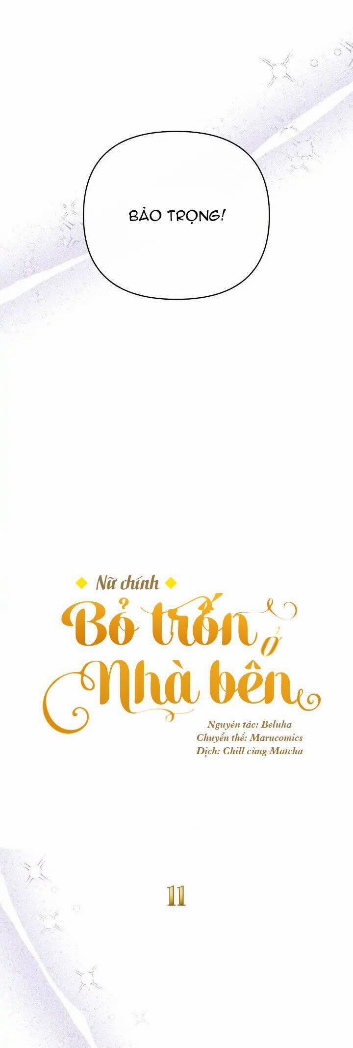 Nữ Chính Bỏ Trốn Ở Nhà Bên 11 trang 15