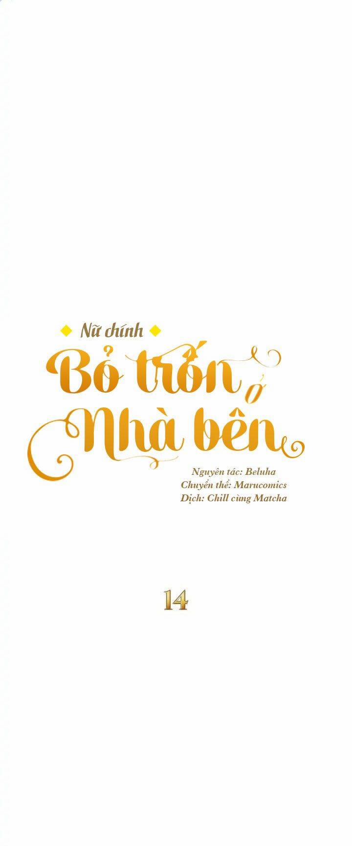 Nữ Chính Bỏ Trốn Ở Nhà Bên 14 trang 6