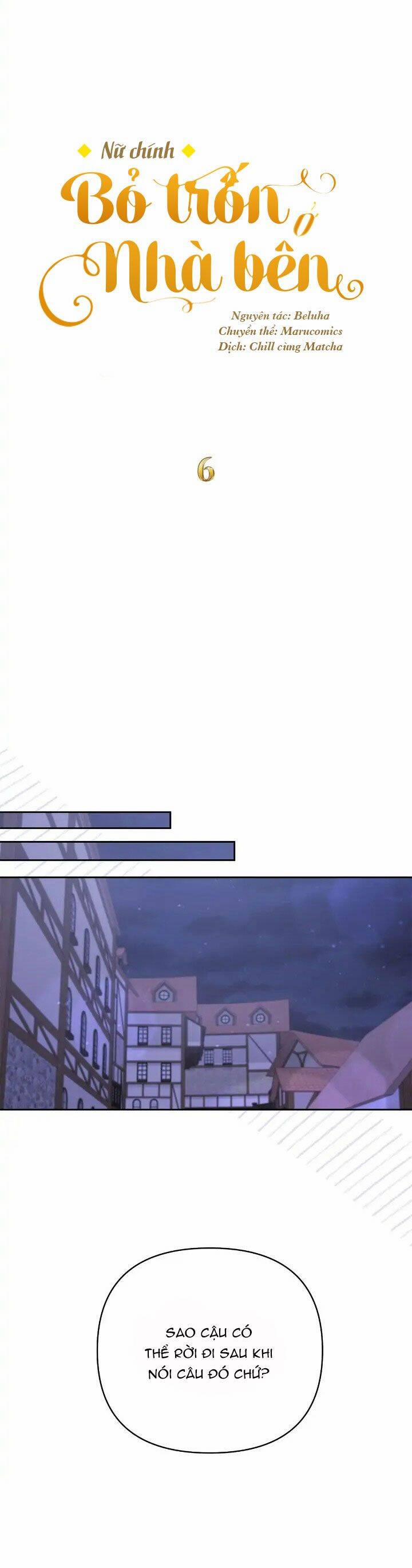 Nữ Chính Bỏ Trốn Ở Nhà Bên 6 trang 17