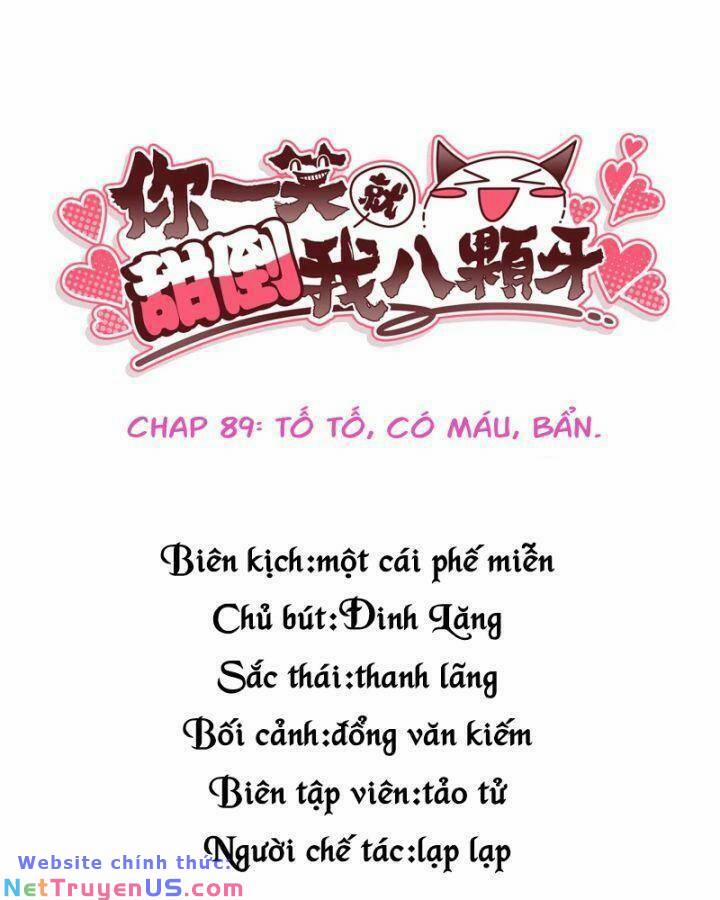 Nụ Cười Của Nàng Liền Ngọt Đảo Ta Tám Viên Nha 89 trang 3