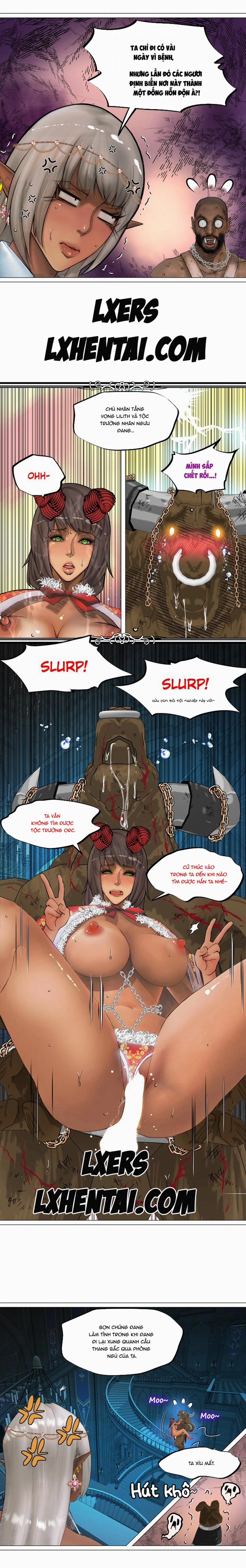 Nữ Hoàng Dark Elf Và Nô Lệ Orc 10 trang 11