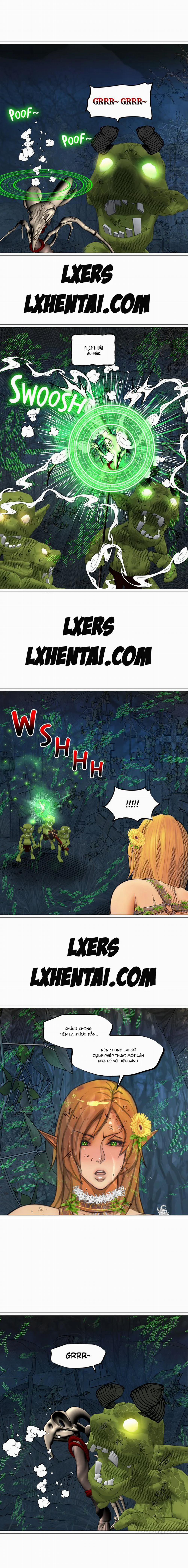 Nữ Hoàng Dark Elf Và Nô Lệ Orc 13 trang 10