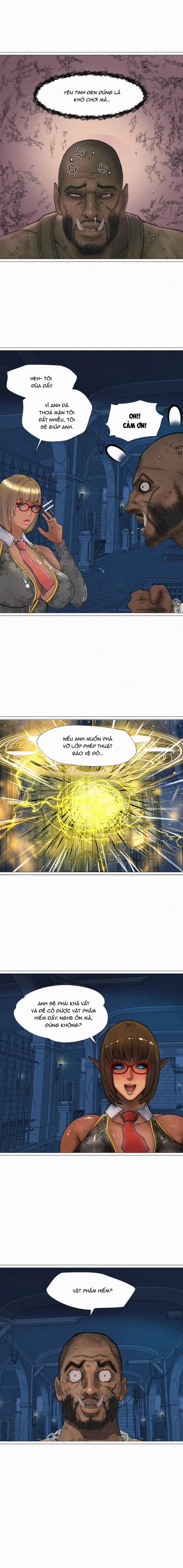 Nữ Hoàng Dark Elf Và Nô Lệ Orc 17 trang 5