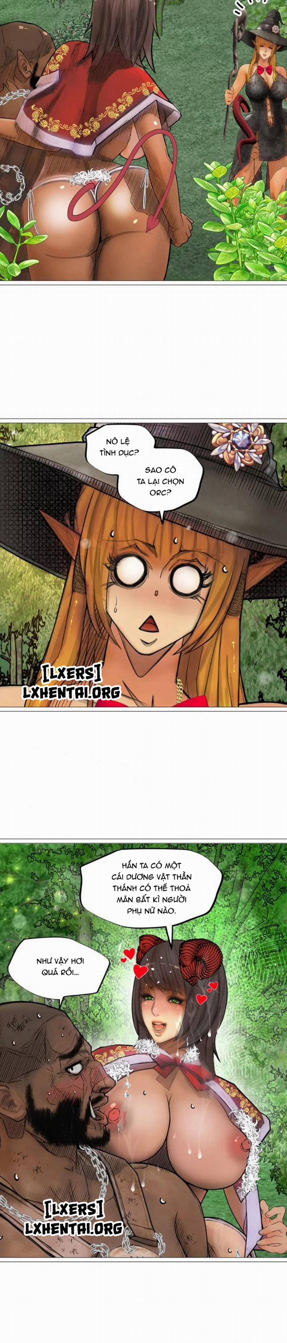 Nữ Hoàng Dark Elf Và Nô Lệ Orc 18 trang 12