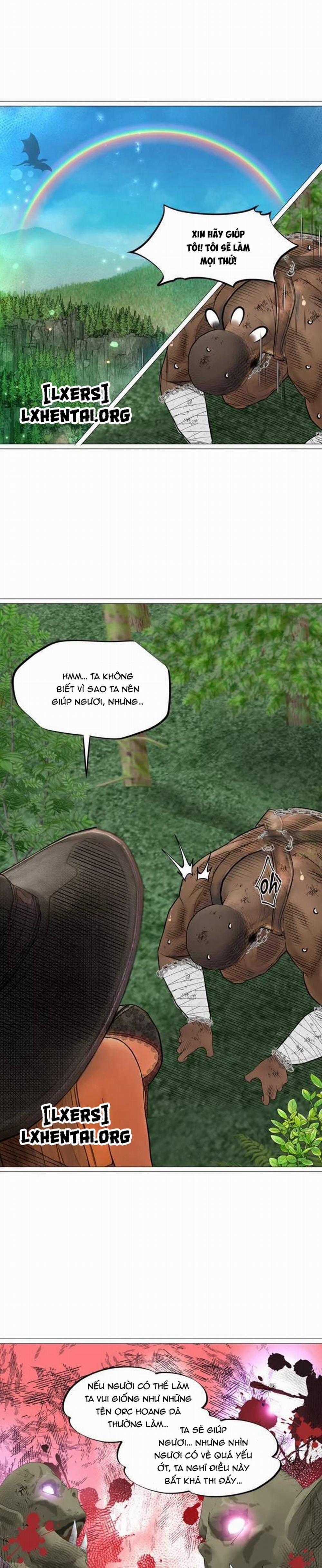 Nữ Hoàng Dark Elf Và Nô Lệ Orc 18 trang 9