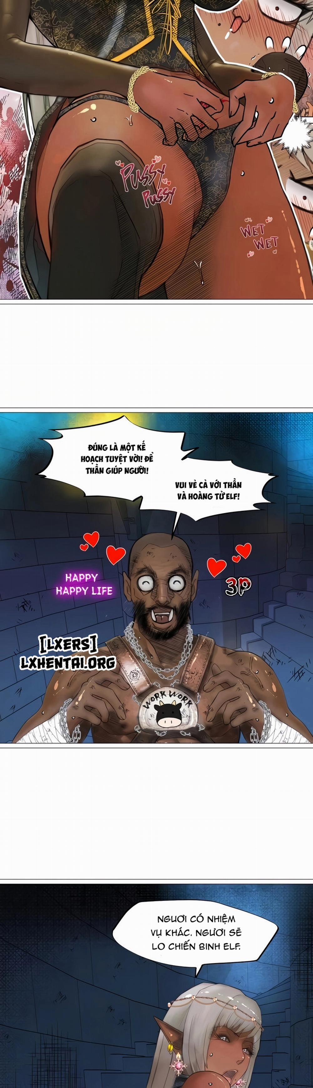 Nữ Hoàng Dark Elf Và Nô Lệ Orc 25 trang 17