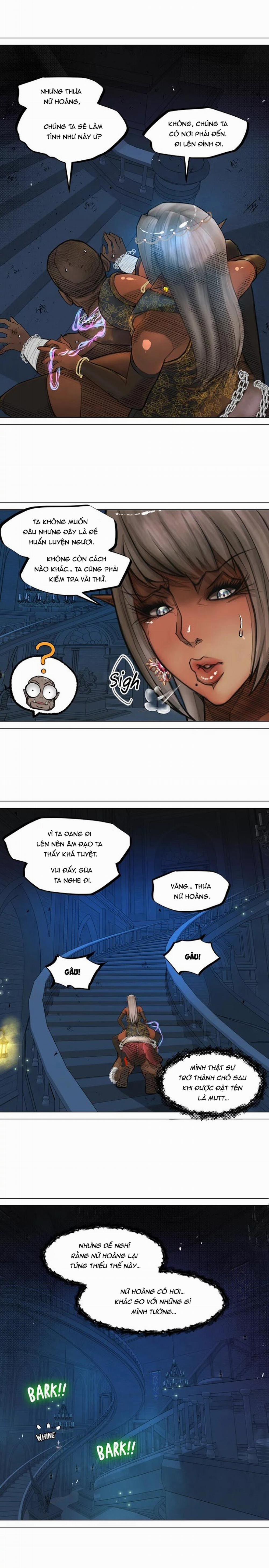 Nữ Hoàng Dark Elf Và Nô Lệ Orc 3 trang 9