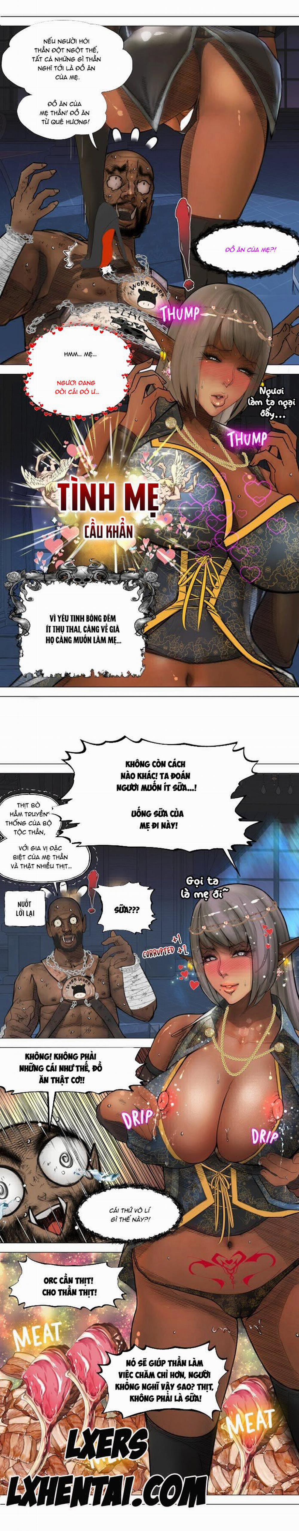 Nữ Hoàng Dark Elf Và Nô Lệ Orc 6 trang 8