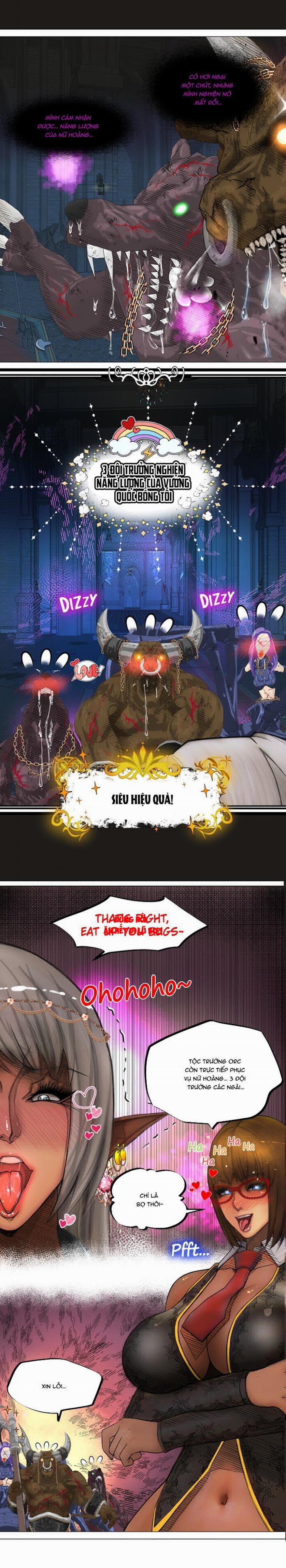 Nữ Hoàng Dark Elf Và Nô Lệ Orc 7 trang 12