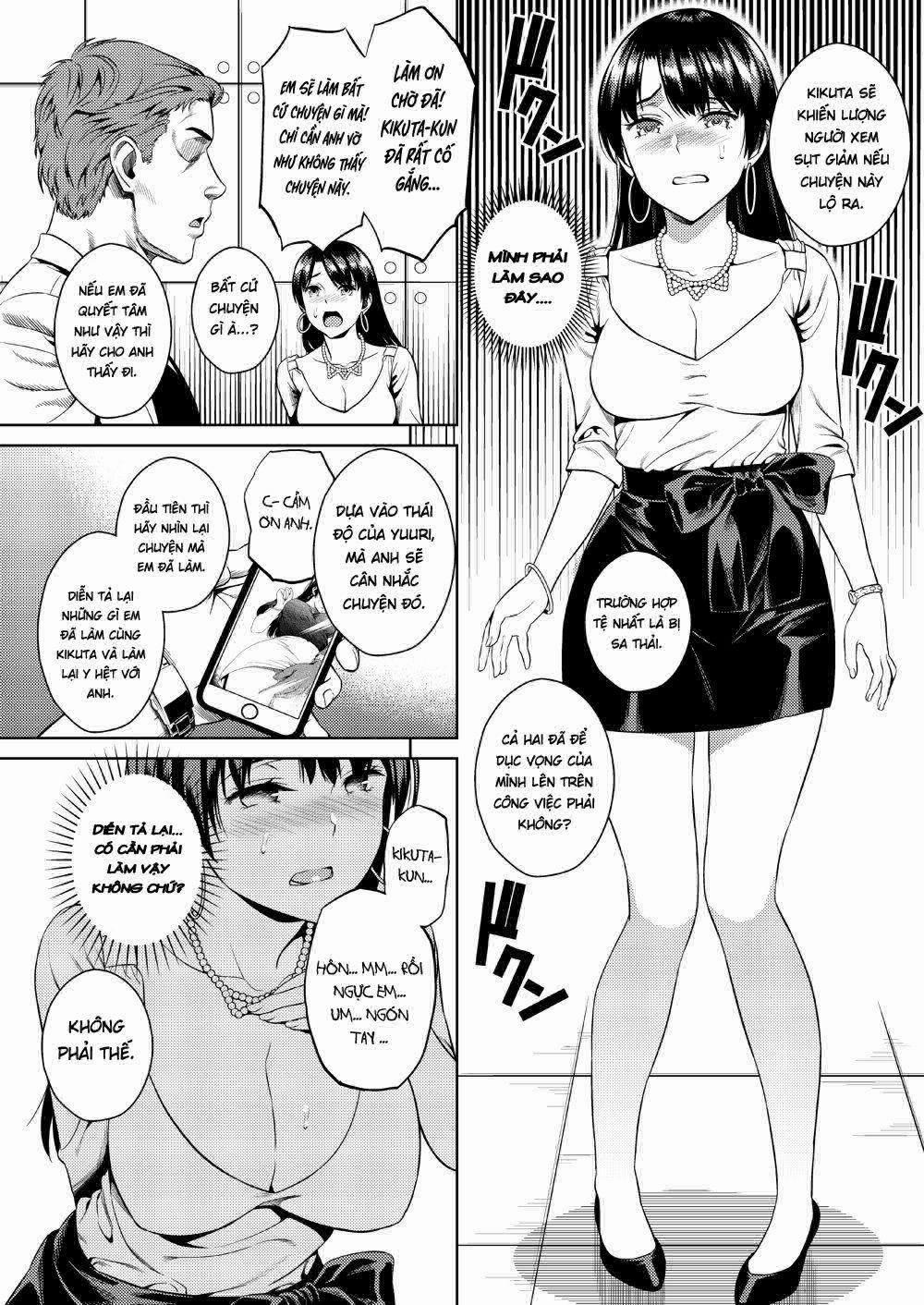 Nữ phát thanh viên bị uy hiếp Oneshot trang 14