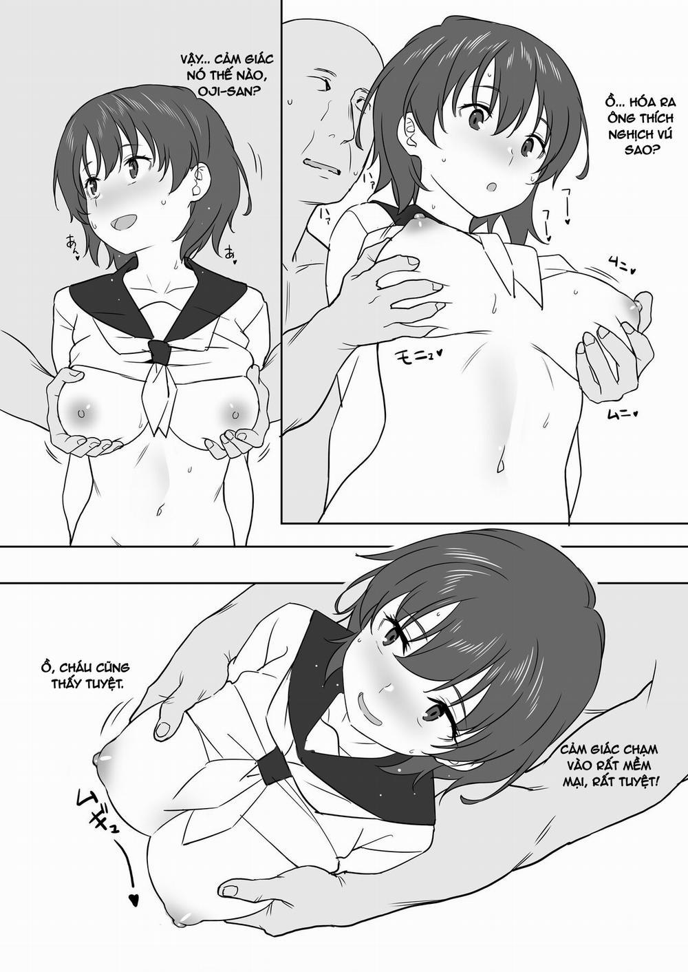 Nữ sinh và ông già Oneshot trang 8