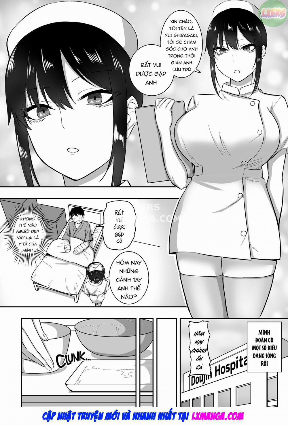 Nurse no Shirasaki-san ni Seiyoku Shori o Shite morau Hanashi 1 trang 3