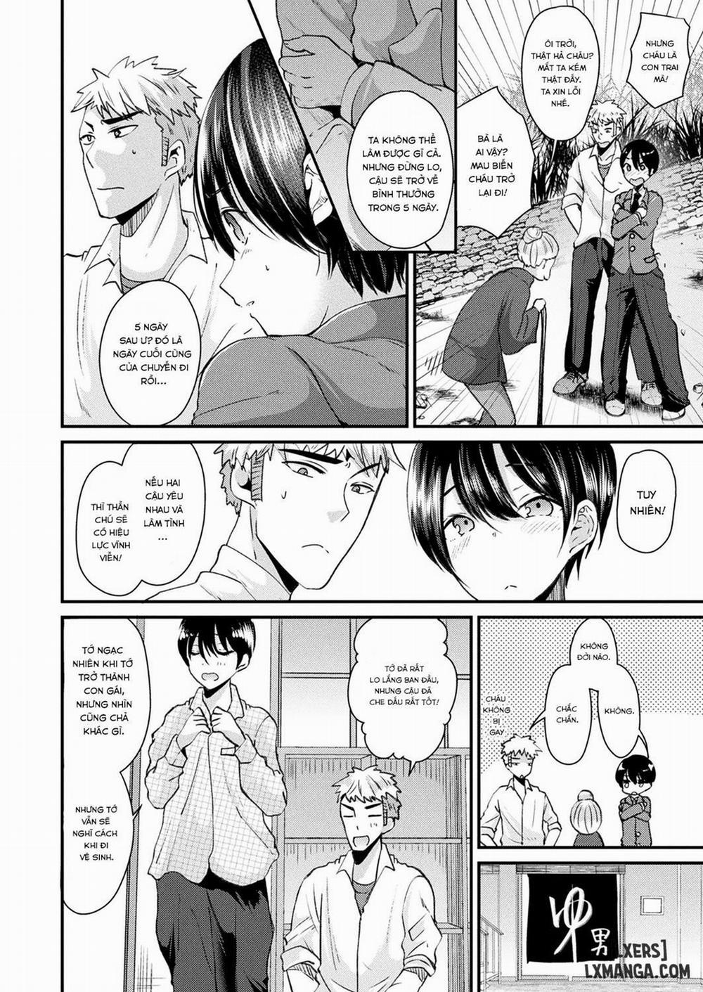 Nyotaika Shite Shuugaku Ryokou de Koi o Suru Oneshot trang 3