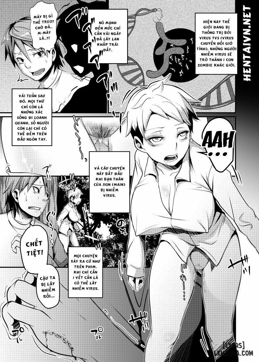 Nyotaika Zombie de Doutei Sotsugyou Oneshot trang 1