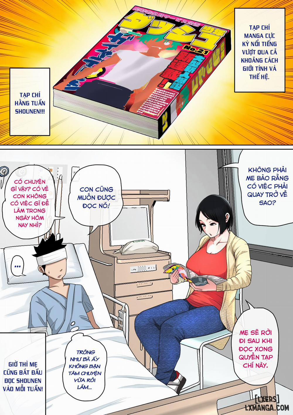 Nyuuin-chuu no Muramura wa Okaa-san de... 1 trang 21