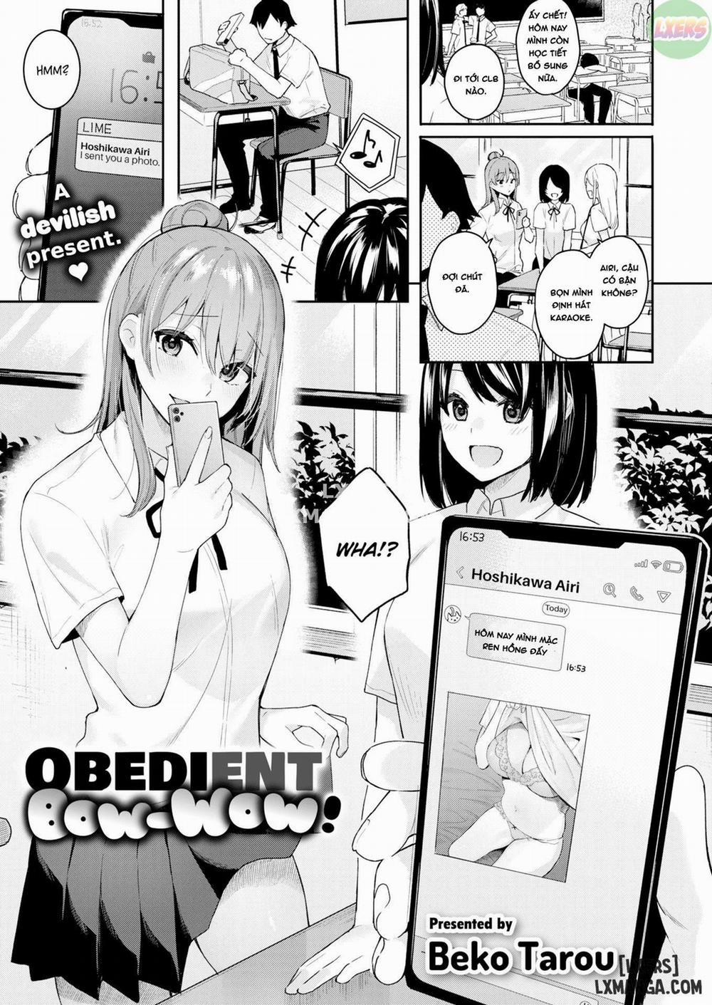 Obedient Bow-Wow Oneshot trang 0