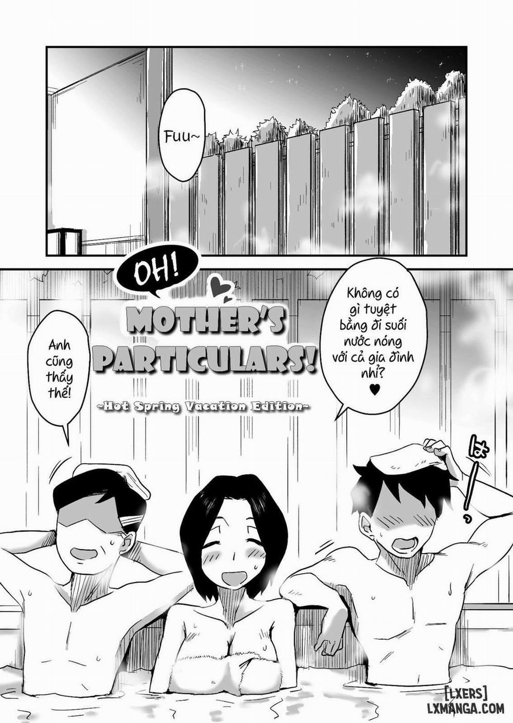 Oh! Mother’s Particulars! – Hot Spring Vacation Edition 1 trang 1